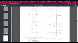 CSEC  CXC 2020 Technical Drawing Mulitple Choice Paper 1 With Explanations [upl. by Gnilsia]