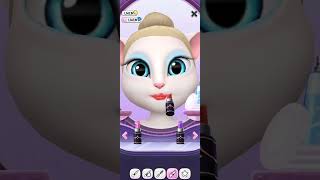 my talking angela shortsvideo shortsvideo subscribe talkingtom talkinganggela 3 [upl. by Llerruj]