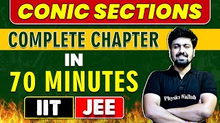 CONIC SECTIONS in 70 minutes  Complete Chapter for JEE MainAdvanced [upl. by Dviad254]