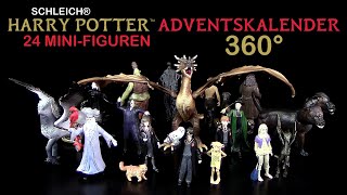 Schleich ® Harry Potter ™ Adventskalender Serie 1  alle MiniFiguren 360°  Wizarding World ™ [upl. by Slade]