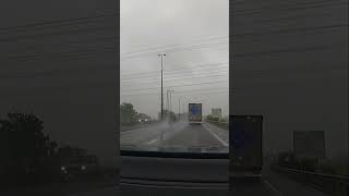 Speeding Through UK to Belgium Caravan Journey in 1 Minute travel driving shorts [upl. by Latihs963]