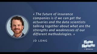 37 Data Science and Insurance with JD Long [upl. by Wayolle]