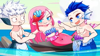 ANNA MERMAID STORY COMPLETE EDITION  Gacha Club  Ppg x Rrb Gacha Life [upl. by Chip]