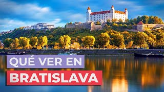 Qué ver en Bratislava 🇸🇰  10 lugares imprescindibles [upl. by Assirod]