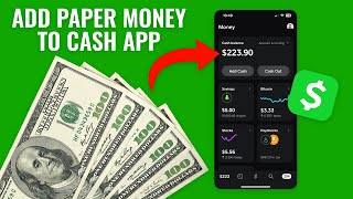 How to Add Paper Money to Cash App [upl. by Greenleaf]