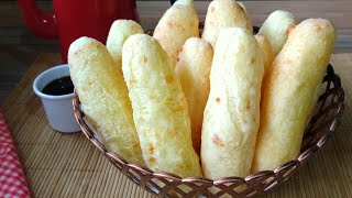 🔥 BISCOITO DE POLVILHO FRITO COM QUEIJO com dica para não estourar ❤️ Simoniramos [upl. by Naiditch80]