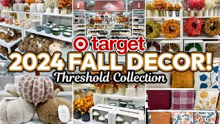 2024 TARGET THRESHOLD FALL DECOR COLLECTION 🎯🤎  Fall Decorating Ideas  Target Fall Decor Shopping [upl. by Anhoj]