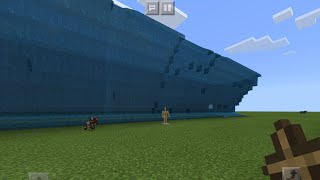 MINECRAFT POCKET EDITION TSUNAMI COMMAND 2 commands only [upl. by Anelle]