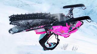 EPIC SNOWMOBILE FAILS amp WINS 2022 [upl. by Carmelita341]