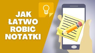 Jak łatwo robić notatki w telefonie Google Keep Triki na telefon [upl. by Craw]