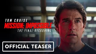 Mission Impossible  The Final Reckoning  Official Teaser Trailer 2025 Tom Cruise Hayley Atwell [upl. by Aicina]