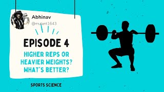 Higher Reps or Heavier Weights Whats Better  Ep 4  Sports Science  Abhinav  FreeGym [upl. by Flemming]