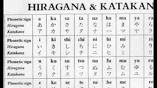 How to write Hiragana and Katakana in Japanese😍 [upl. by Nahtaoj656]