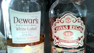 Dewars White Label vs Chivas Extra 13 Rye Cask Selection [upl. by Erimahs]