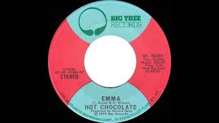 1975 HITS ARCHIVE Emma  Hot Chocolate stereo 45 single version [upl. by Ydahs700]