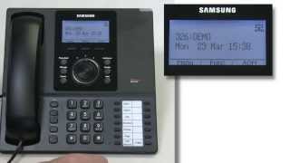 How To Take a Call Thats on Hold with a Samsung Telephone System [upl. by Asirrak]