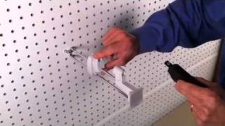 Slatwall amp pegboard security hook [upl. by Eltsirc]