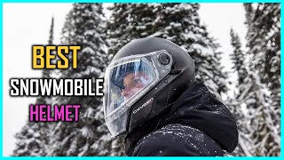 Top 5 Best Snowmobile Helmets for Cold WeatherBig HeadEyeglasses amp Trail Riding Review in 2023 [upl. by Spanos590]