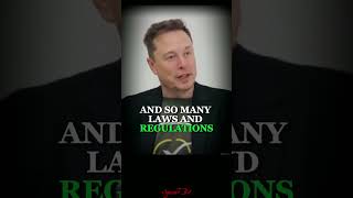 Elon Musk Navigating the Regulatory Maze 🤯💼 elonmusk shortspeeches shorts [upl. by Northway]