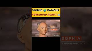 Sophia robot 🤖 hominoid robot  famous robottrending viral robot [upl. by Anehc]