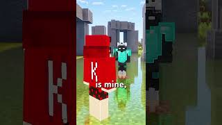 SKYWARS WITH A POWERFUL VILLAIN IN MINECRAFT ⚔️😱 shorts [upl. by Settle554]