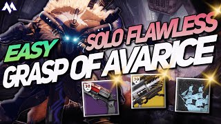 SOLO FLAWLESS GRASP OF AVARICE How ANYONE Can SOLO GRASP OF AVARICE SOLO Gjallarhorn  Destiny 2 [upl. by Atimad]