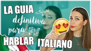 FRASES PARA HABLAR ITALIANO EN TU VIAJE A ITALIA [upl. by Johannessen]