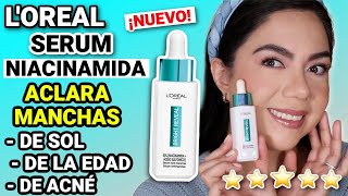 LOREAL BRIGHT REVEAL SERUM ANTIMANCHAS CON NIACINAMIDA 🩵  MARIEBELLE COSMETICS [upl. by Hcaz]