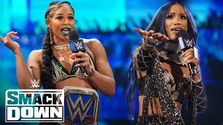 Banks vs Belair Part Two Set for SUMMERSLAM  WWE SmackDown Highlights 80621  WWE on USA [upl. by Saks]