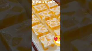 Crazy cooking  foodmilkmango milk jelly mango pudding recipe youtubeshorts viralshorts [upl. by Craig]