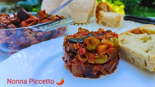 Caponata palermitana senza friggere le melanzane [upl. by Maharba]