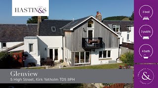 Glenview 5 High Street Kirk Yetholm TD5 8PH  Video Tour [upl. by Irrok]