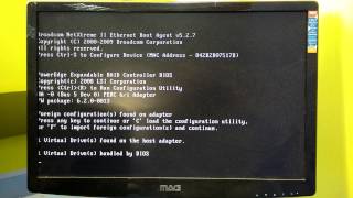 Dell PowerEdge T410 Boot [upl. by Llenahs]