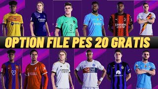 PES 2020  Next Season Patch 2024UPDATE OPTION FILE 2024 PS4 PS5  DOWNLOAD and INSTALLATION [upl. by Suryc]