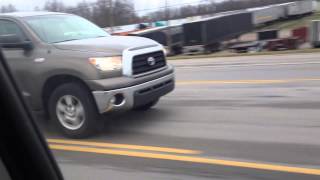 Toyota Tundra 57l vs Nissan Titan [upl. by Koehler]