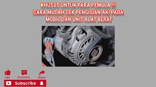 Bagi pemula  Cara mengetahui alternator mengisi atau tidak pada forklift Toyota 4 ton [upl. by Enicnarf889]