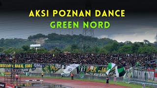 Poznan Dance Green Nord Persebaya vs PSS BRI Liga 1 13012023 [upl. by Aerua243]