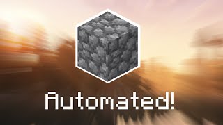 Create  How to make a Cobblestone Generator [upl. by Morgun]