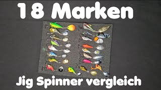 Der Beste Jig Spinner 18 Marken im Vergleich I Preis I Gewicht I Qualität [upl. by Fital]