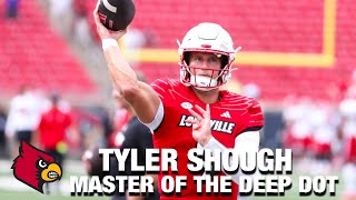 Louisville QB Tyler Shough Master Of The Deep Dot [upl. by Aivun]