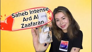 Новинка🥳❗️ чайный фланкер Saheb Intense Ard al Zaafaran арабскаяпарфюмерия [upl. by Collimore]