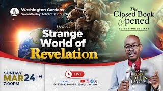 LESSON 1  The Closed Book Opened Revelation Seminar  Elder Collin Lyons  March 24 2024 [upl. by Atikin]