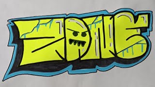 graffiti throwie ZONE [upl. by Ehcor]