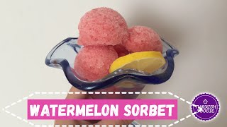 Watermelon Ice cream Sorbet Recipe icecream homemade watermelon fresh easy delicious vegan [upl. by Ahcrop759]