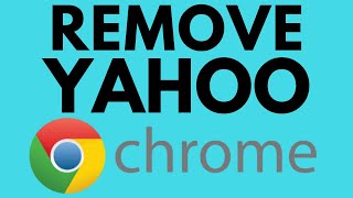 How to Fix Google Chrome Search Engine Changing to Yahoo  Remove Yahoo Search [upl. by Aronoh]