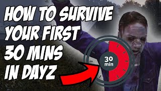 A 2022 DayZ Beginner Guide  First 30 Minutes of Gameplay  PC XBOX PS4 PS5 [upl. by Dorice]