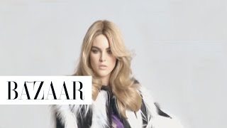 Liz Hurley Carolyn Murphy amp Hilary Rhoda  Behind the Scenes  Harpers BAZAAR [upl. by Jae]