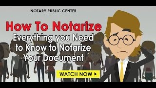 How to Notarize Everything You Need to Know About Notarizing Your Document [upl. by Ermin]