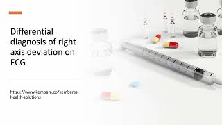Differential diagnosis of right axis deviation on ECG [upl. by Dlabihcra]