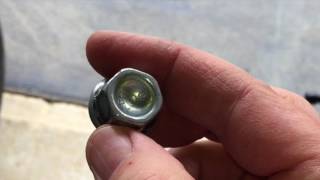 Where is the lock nut Finding the security wheel nut on your BMW 1 3 5 series locking lug [upl. by Toddy493]